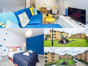 Spacious 2-Bedroom Apartment with Terrace, Garden Views & Free WiFi Near Olympic Stadium